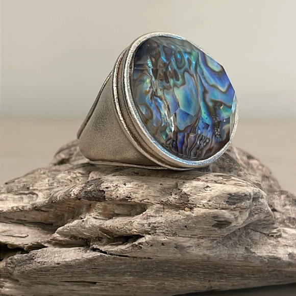 Silpada Abalone Rock Ring R2760 - Picture 14 of 14